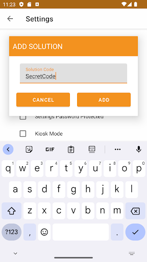 App screenshot