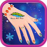 Nail care girls games icon