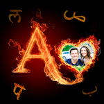 Cover Image of 下载 Fire Text Photo Frame – New Fire Photo Editor 2020 1.40 APK