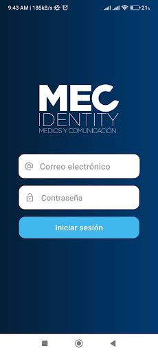 Android application MEC APP screenshort
