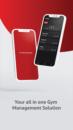 Android application Fitquarters screenshort