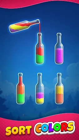 Game screenshot Bottle Sort Water Color Puzzle mod apk