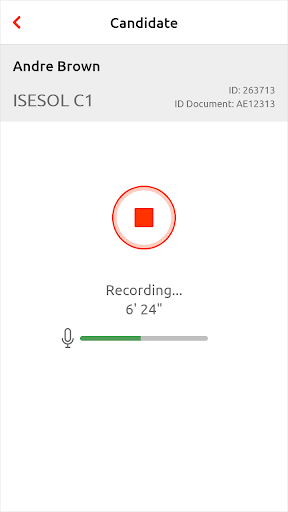 LanguageCert Interlocutor Screen 3