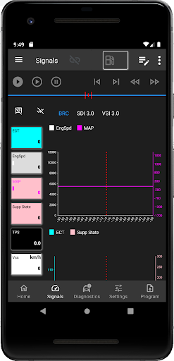 Mobile Diagnostic Tool Screen 2