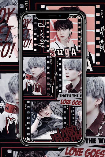 Android application Suga Wallpaper Aesthetic HD screenshort