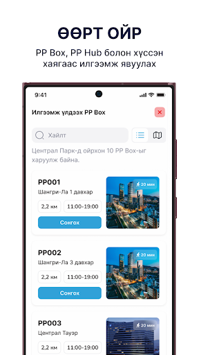 PP Delivery Screen 2