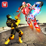 Flying Panther Superhero VS Transform Robot Battle icon