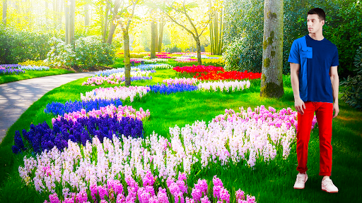 Garden Lyrical Song Photo Edit