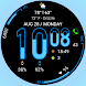 WFP 107 Hourglass watch face