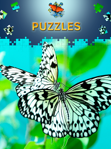 Butterfly Jigsaw Puzzles free Screen 3