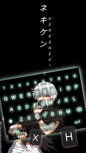 Kaneki Ghoul Keyboard Theme