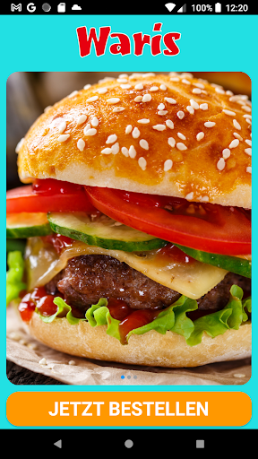 Android application Waris Restaurant screenshort