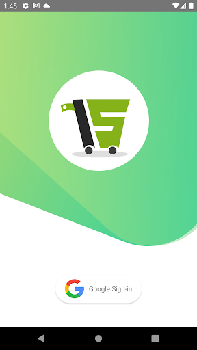 Android application The Virtual Shop screenshort