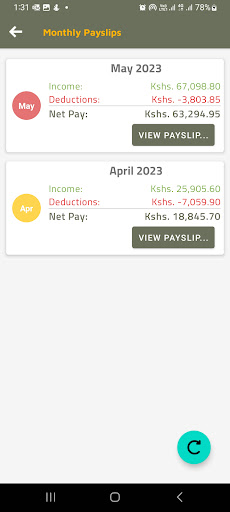 KTDA Farmers App Screen 2