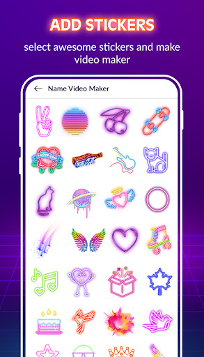 Name Art Video Maker Screen 2