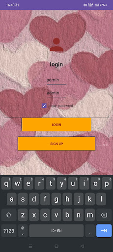 Android application Aplikasi Fedro Yeremia screenshort