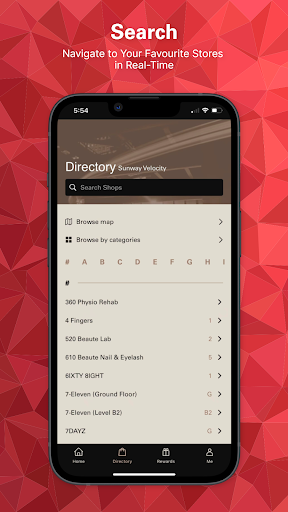 Sunway Malls App Screen 3
