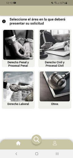 Android application VJ Legal screenshort