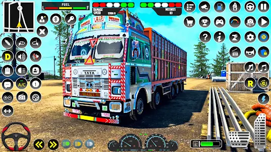 真正的印度卡車遊戲 3d: 終極卡車駕駛遊戲 3d