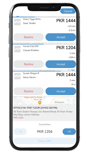 Tripper - Request a Ride Screen 2