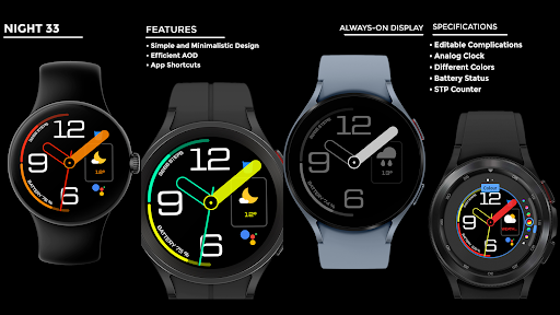 night 33 - watch face screenshot 18