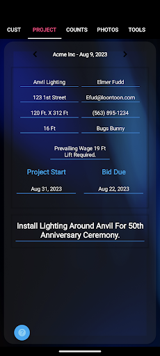 Digital Job Walk Screen 3
