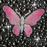 Diamond Pink Butterflies icon