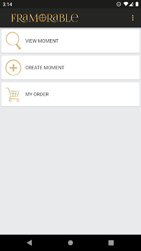 Android application Framorable - Personalized Gift screenshort