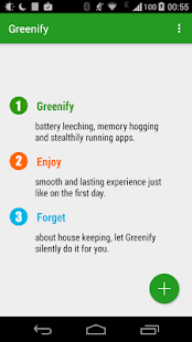 Greenify Tangkapan layar