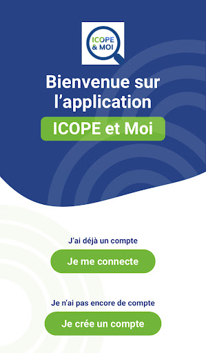 Android application ICOPE et Moi screenshort