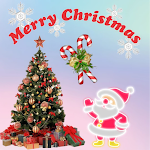 Cover Image of Tải xuống Christmas & Santa Stickers  APK
