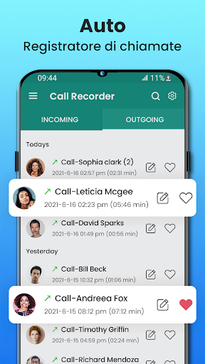 Anteprima dell'app
