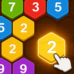 Wood Hexa Merge
