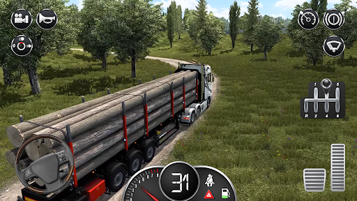 Cargo Truck Driver Game 3D Screen 3