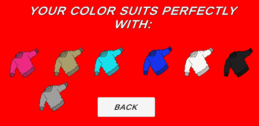 Wardrobe Color Combination Screen 3