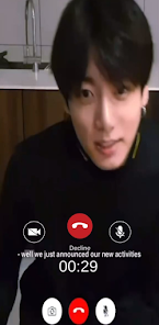 Screenshot 3 fake call video suga bts game android