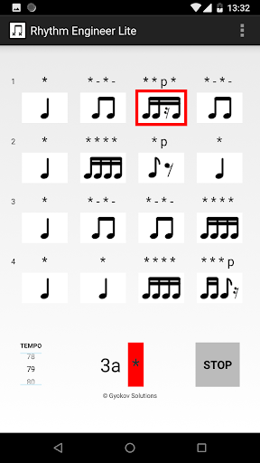 Screenshot of Rhythm Engineer Lite