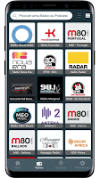 screenshot of Radio Portugal - FM Radio