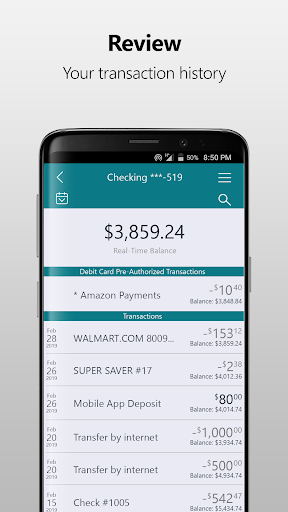 FNMBSC Mobile Banking Screen 3