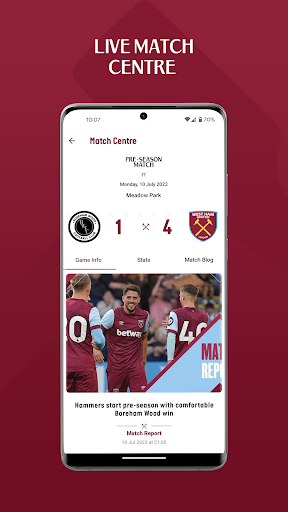 West Ham United Screen 3