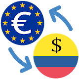 Euro to Colombian peso / EUR to COP Converter icon