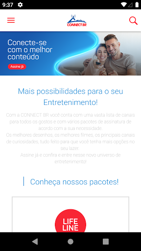 Connect TV Portal Screen 3