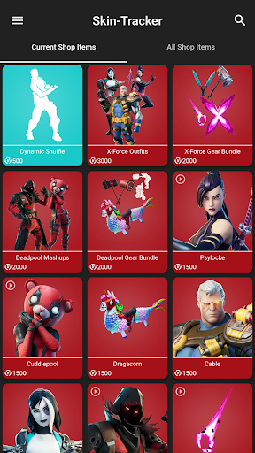 Skin Tracker Browse Skins From Fortnite And More App Store Data Revenue Download Estimates On Play Store