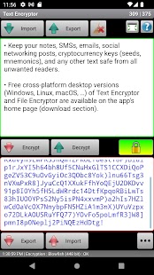 SSE - Datei- & Text-Verschlüss Screenshot