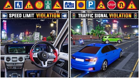 Car Games: City Driving School