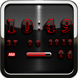 Black Dragon 2 digital Clock icon