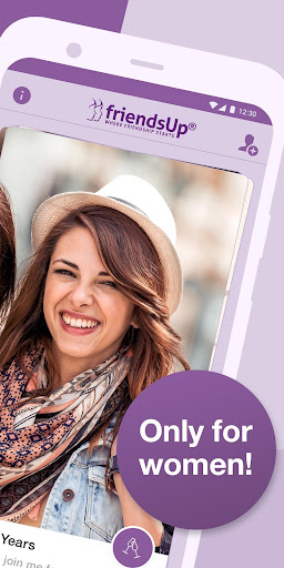 friendsUp: Find female friends Screen 2
