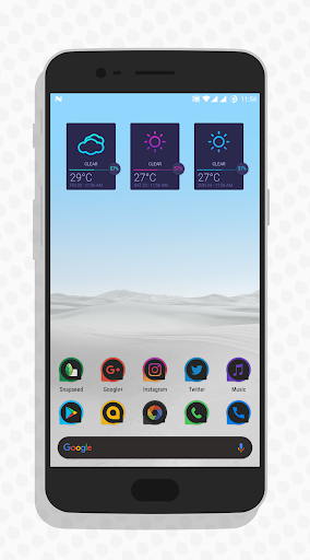 PixelDew Dark Icon Pack Screenshot 4 - AppWisp.com