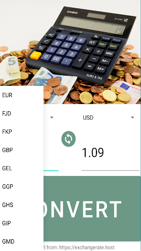 Currency Exchanger Screen 3