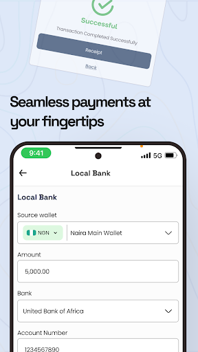 WATU Multipurpose Fintech App Screen 3